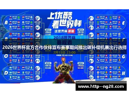 2026世界杯官方合作伙伴宣布赛事期间推出碳补偿机票出行选择